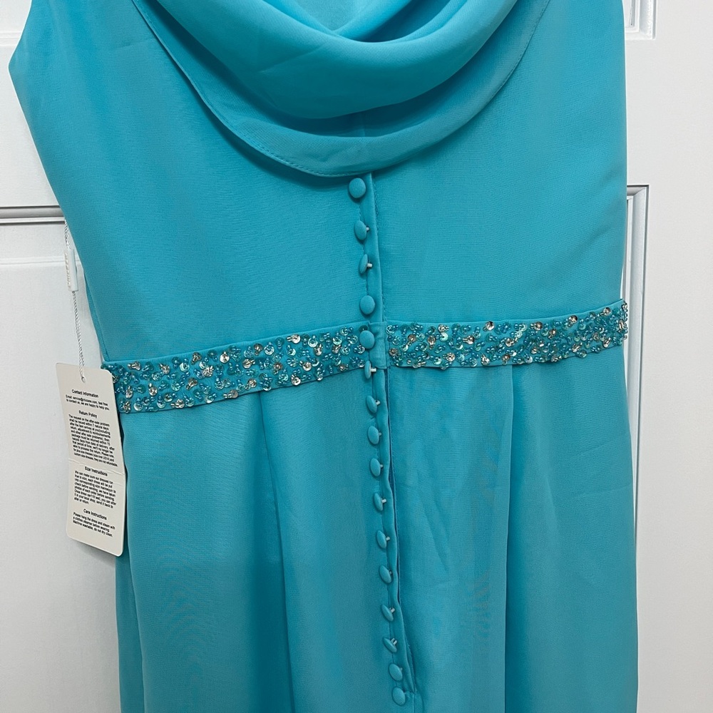 Sleeveless mermaid dress - Picture 6 of 6